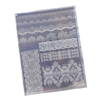 Silicone Lace Mold For Jewelry Making And Nail Art With Intricate French Design Reusable Crafting Tool