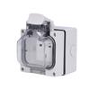 Weatherproof In Use Outlet Outside Use Socket for Garden Commercial Applications IP66 250V 13A