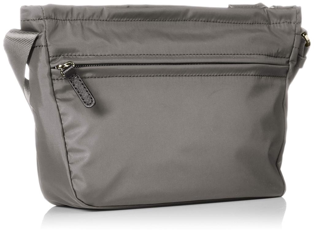 Nylon Taffeta Pochette Dark Gray [Isaac] Y62-01-01 Women's