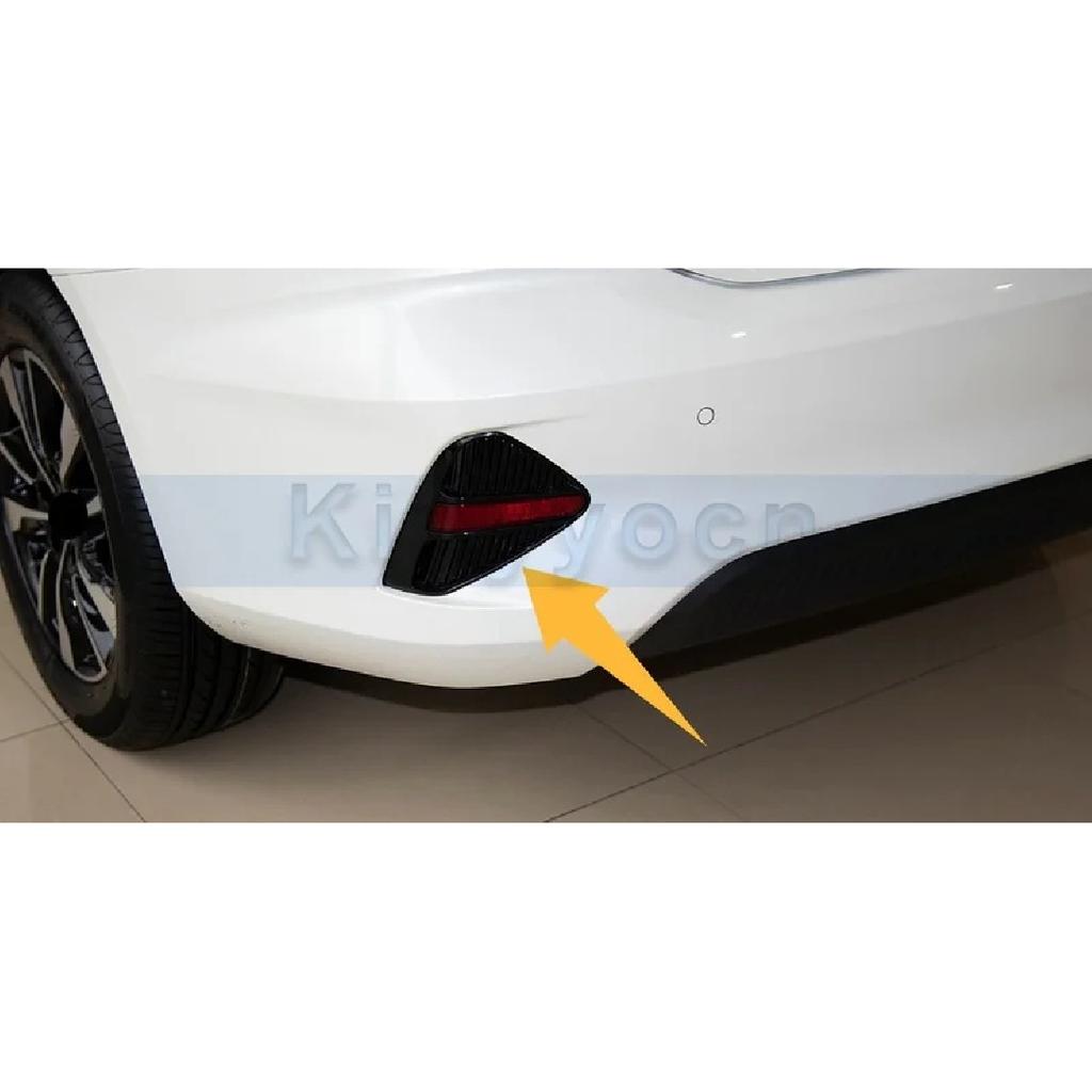 Car Tail Rear Bumper Reflectors Light Fog Lamp Base Cover For MG 5 MG5 -