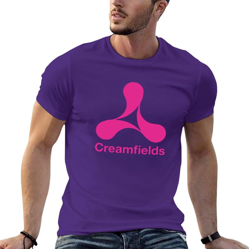 Creamfields Tanz- und Musikfestival T-Shirt T-Shirts Grafik T-Shirt Vintage Neue Ausgabe T-Shirts Herren
