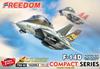 Freedom Model Kit Compact Series Amerikanische F-14 Tomcat VF-31 Tomcatters Letzte Fahrt 2006 Plastikmodellbausatz FRE162063