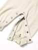 Short Sleeve Romper Organic Short Sleeve Romper Baby Stone [L'ovedbaby] Ff-462 (Stone Beige) 9-12M (For 9-12 Months)