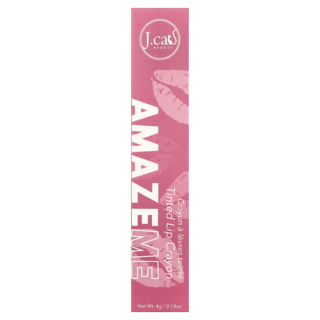 J.Cat Beauty Amaz Me, Tinted Lip Crayon, AMC106 Everything, Everything, 4g (0.14oz)