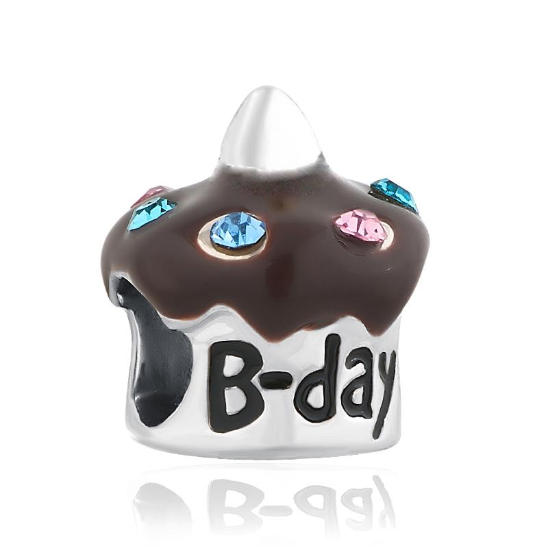 Newcopper French Fries Milk Cake Hamburger Charms Diy Dangle Bead Fit Original Pendant Bracelet Necklace Fashion Jewelry