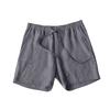 Men Linen Casual Shorts, Elastic Drawstring Waist Big Patch Pocket Loose Fit Lightweight Summer Beach Walking Shorts With Side Pockets Multiple Colors