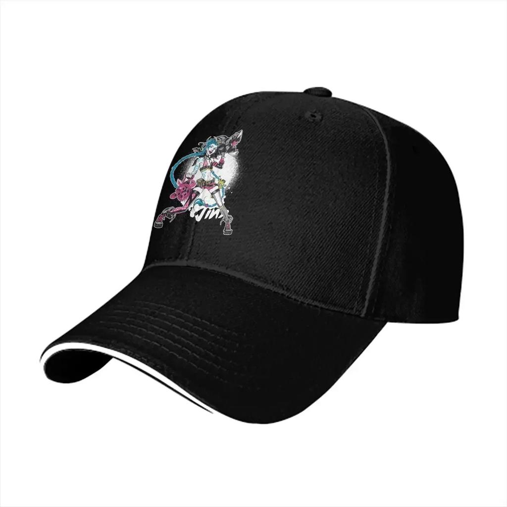 Jinx Havoc Baseball Cap Unisex Hats Visor Protection Snapback Acrane Anime Gifts Caps