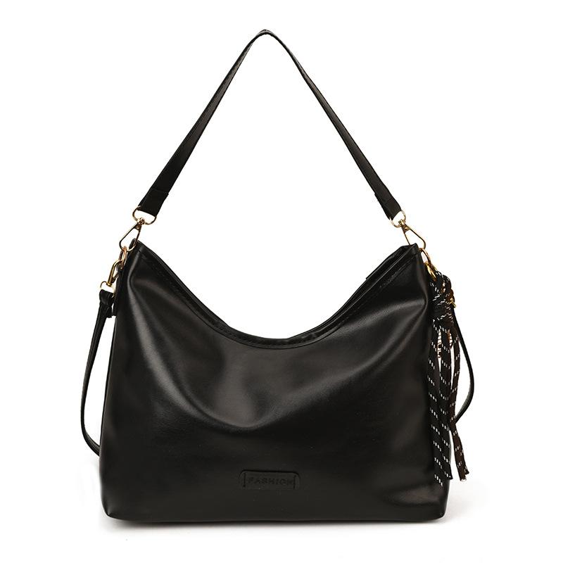 Taška s velkou kapacitou, Módní a stylová crossbody taška, Jednoduchá a elegantní jednoramenná taška