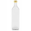 40X Butelki Marasca Bezbarwna 1000 Ml Z Dozownikiem Na Oliwę Ocet Sok 1L