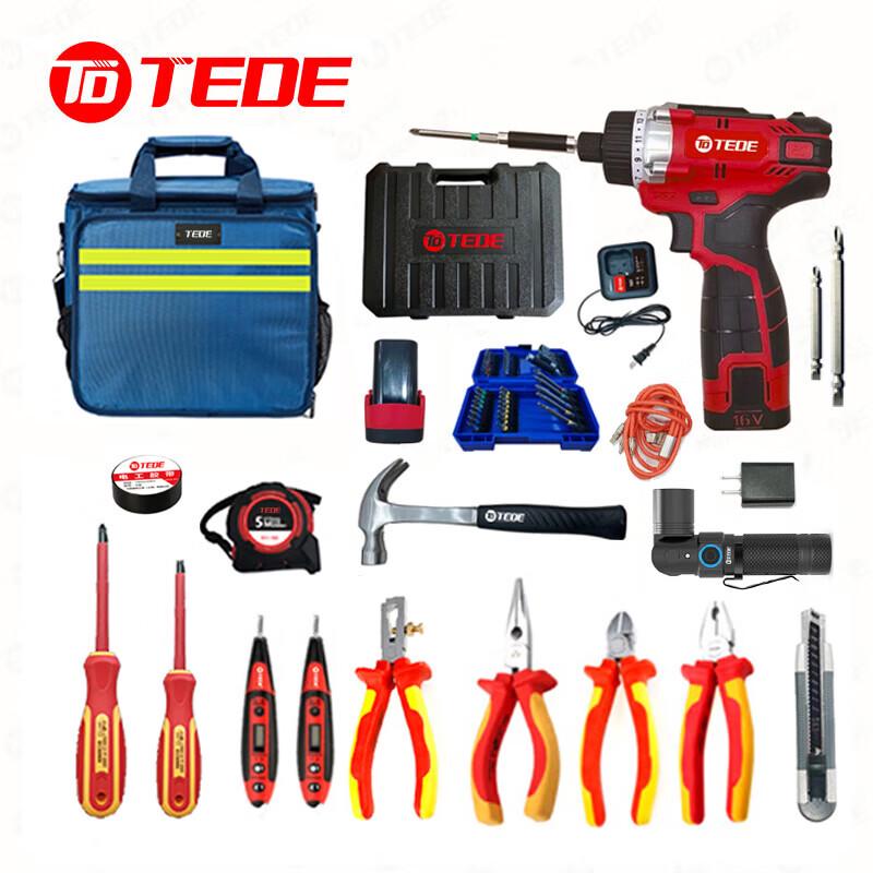 TEDE 65-Piece All-Purpose Tool Kit
