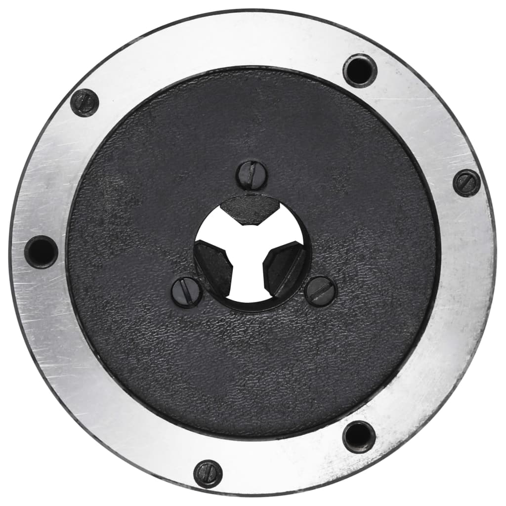 Vidaxl Samocentrujący Uchwyt Tokarski, 3-Szękowy, 125 Mm, Stal