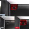 Für Ford Mustang GT 2015-2021 Autozubehör Carbon Fiber Innenausstattung Auto Co-Pilot Aufbewahrungsbox Schalter Panel Abdeckung Zieraufkleber