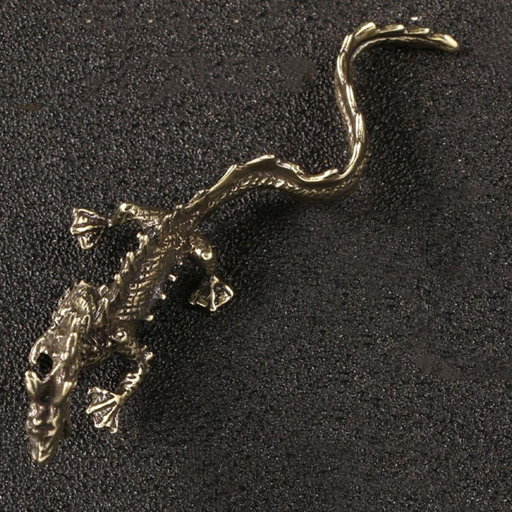 

Ancient Brass Chinese Dragon Statue Small Dragon Ornaments Funny Dragon Figurines Home Decor Gifts