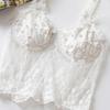 European & American Sheer Fishbone Underwire Corset - Sexy Slimming Suspender Body Shaper