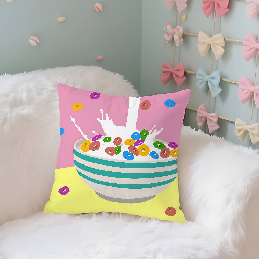 Venezuelas-Aesthetics-Art Pillow Case Cushion Cover Soft Cute Throw Pillow Case For Car Sofa Pillowcase Polyester With Zipper