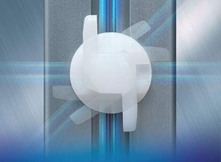 

HellermannTyton Aluminum Frame Fasteners AFLM40 (100 pieces)