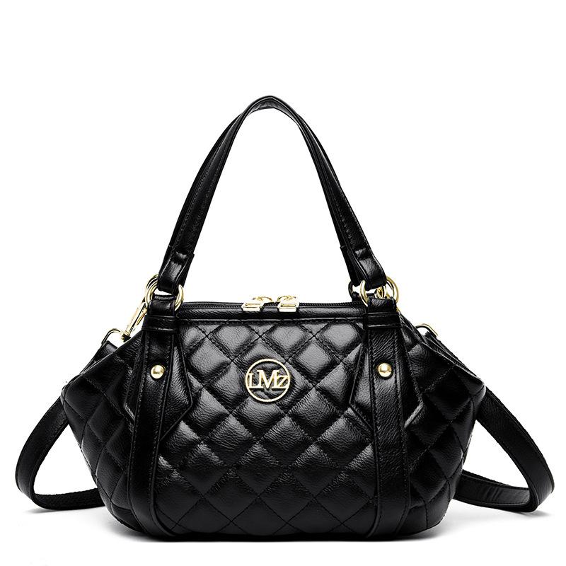 Spring and summer handbag women s 2025 new fashion light luxury large capacity shoulder messenger bag women s mother middle-aged women s bag