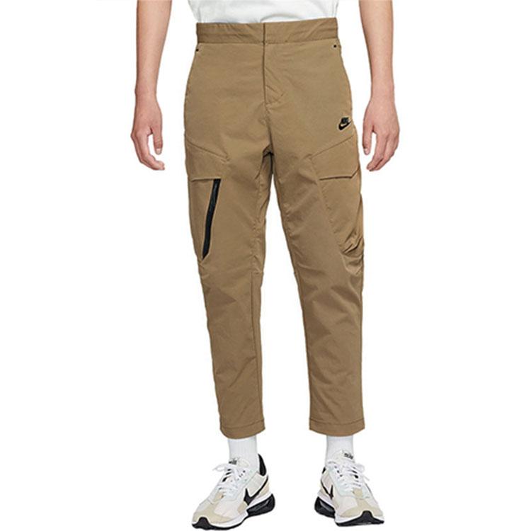 Nike Sportswear Tech Essentials Woven Unlined Pants Men Bottoms Brown DH3867-258
