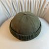 Chapeaux Rétro Sans Bord Hiver Rue Chapeau Peau de Melon Unisexe Mode Extérieure Décontracté Casquette de Marin Robe