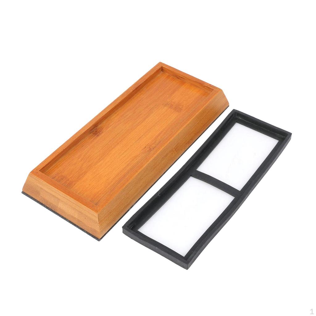 Grinding Stone Base Whetstone Holder Cook Oil Stones Rack Nonslip Accessories Sharpening