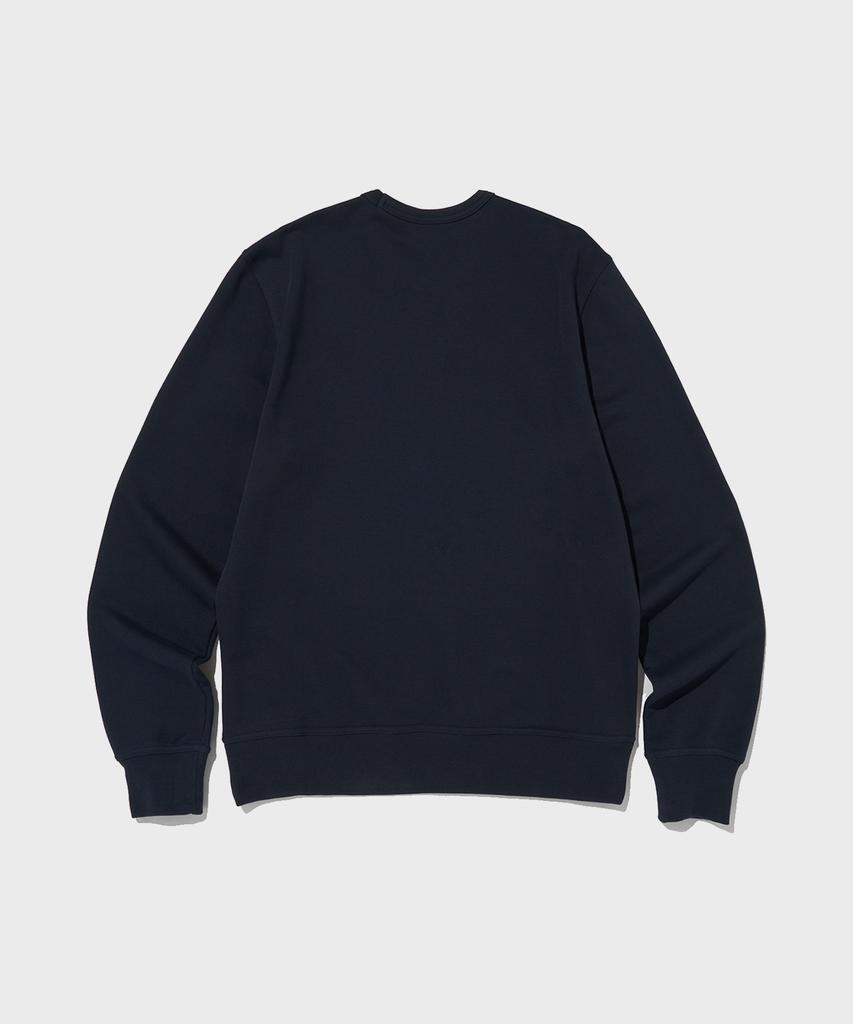 CHAMPION Small Script Logo Crewneck Sweatshirt Normal Navy