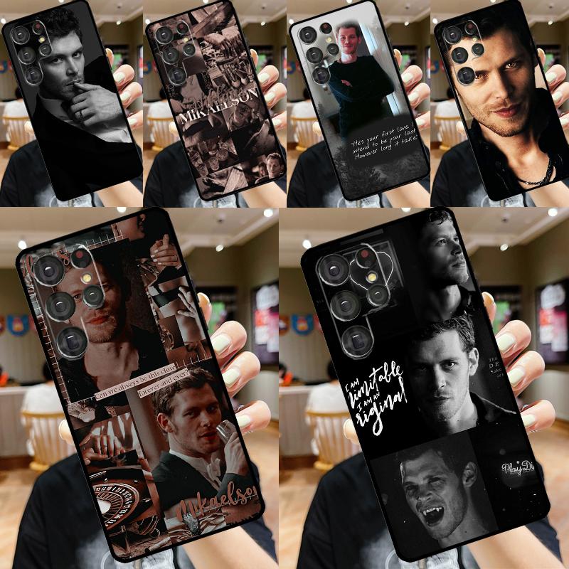 Klaus Mikaelson Vampire Diaries Case For Samsung Galaxy S24 S23 S22 Ultra S8 S9 S10 Plus Note 10 20 Ultra S20 S21 FE Cover