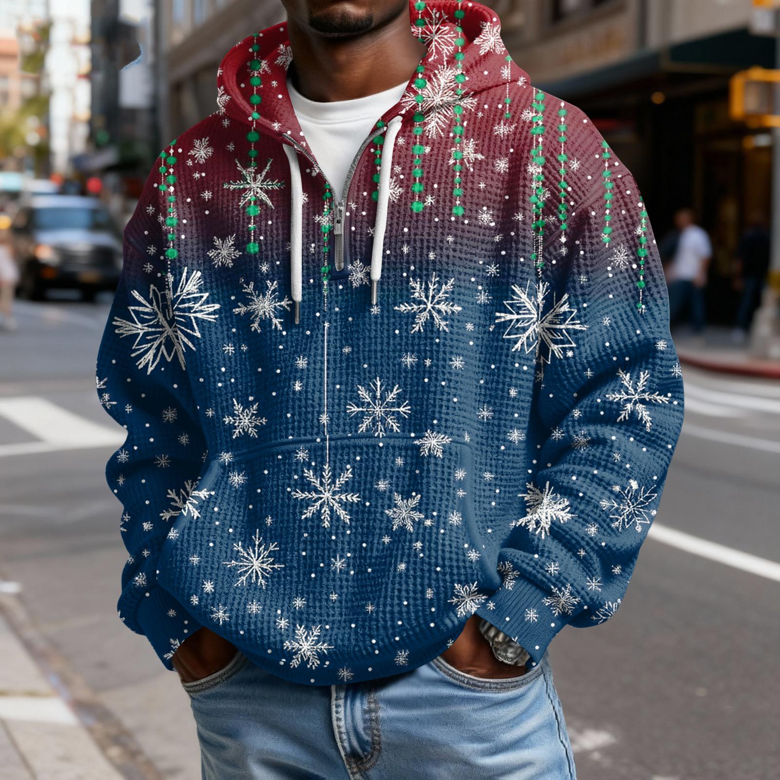 

Мужская повседневная однотонная толстовка с капюшоном и длинным рукавом на молнии Mokaloha, повседневная футболка с длинным рукавом на молнии XL тёмно-синий