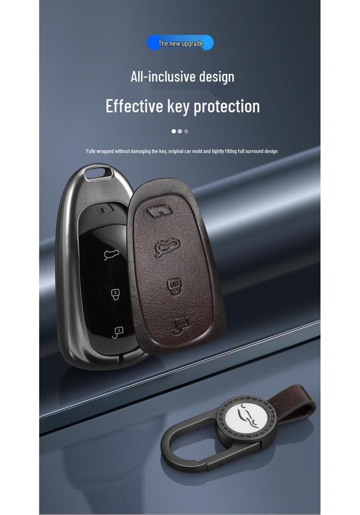2021 Ideal One Metal Car Key Case Shell for Men