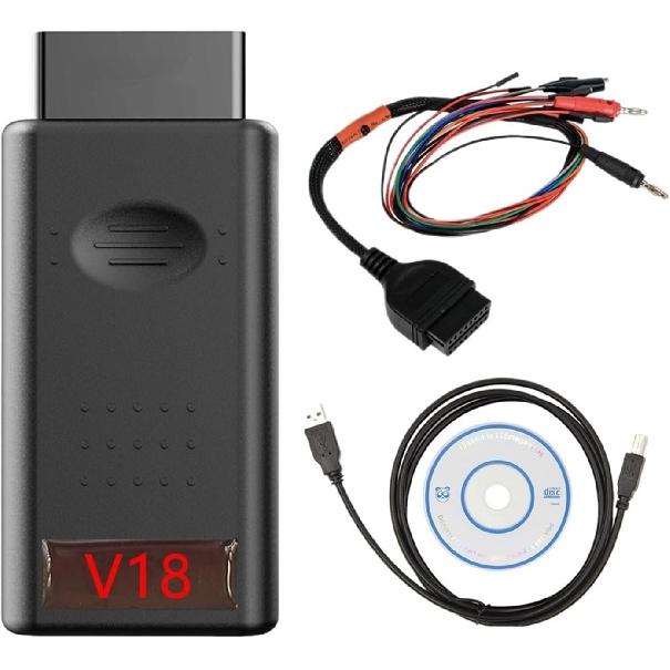 

1 шт. MPPS V18 Разблокированная версия Использовать с Breakout Tricore Cable Многоязычный OBD2 ECU Тюнинг Флешер Кабель для перепрошивки