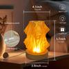 3D Decor LED Night Light Set 1 LED Christmas Candle-Eco-Friendly PLA for Home Decor Weddings/Easter Celebrations
