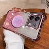 For POCO M6 pro 4G Holder Case Luxury Shiny Protective Shockproof Stand Cover Case For Xiaomi Redmi Note 13 pro Plus Coque Shell