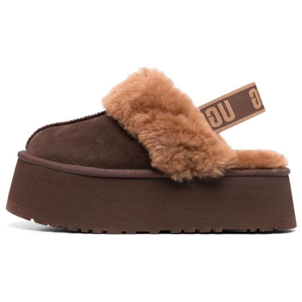 

Новые тапочки UGG Funkette Коричневые Женские 1113474-BCDR 37