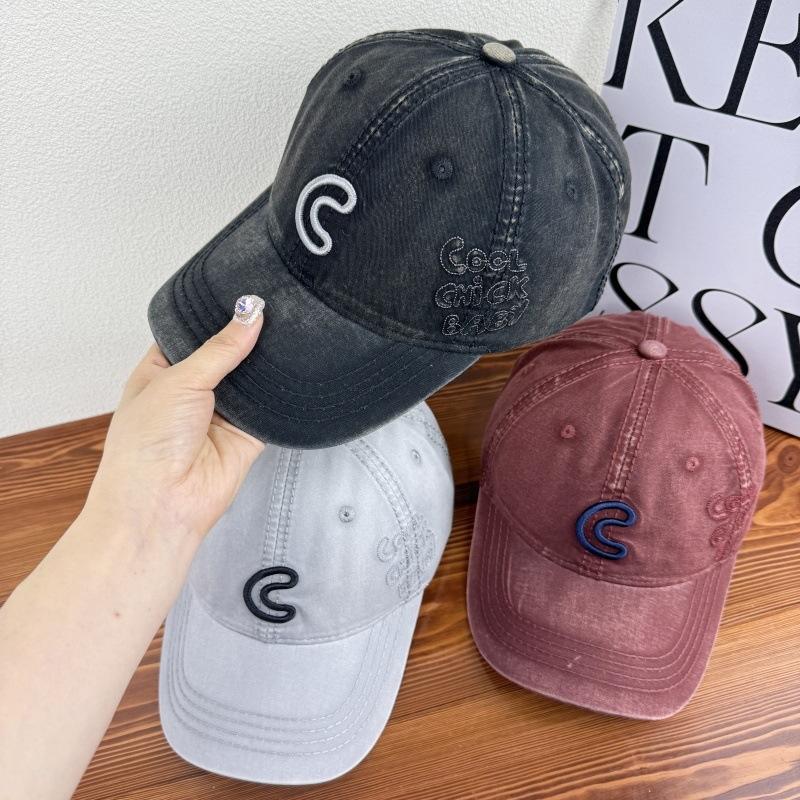 Baseball Cap Women, New Spring-Summer Street Style, Face-Slimming Casual Hats Men Kpop Dad Hat Sunshade