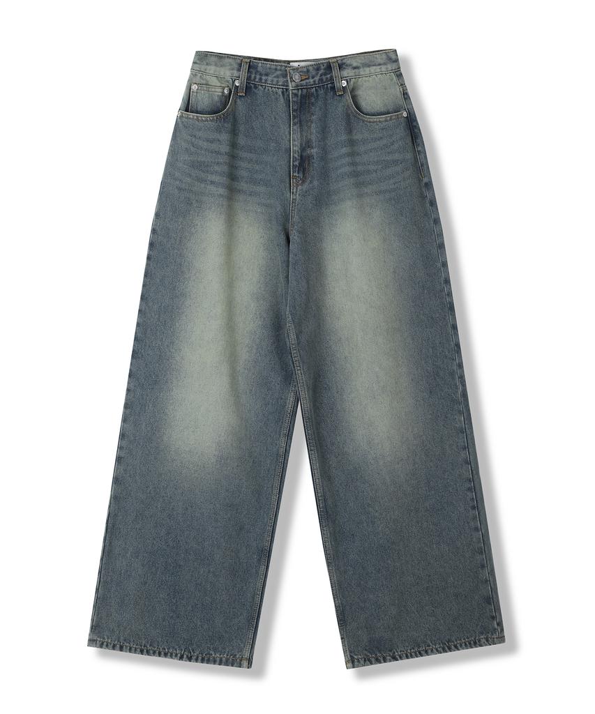AVANDRESS Basic Brush Daily Wide Pants Washing Black (B Type)