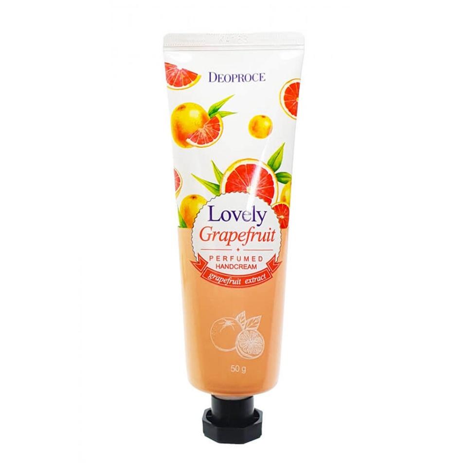 

Крем для рук с ароматом грейпфрута DEOPROCE LOVELY GRAPEFRUIT PERFUMED HANDCREAM 50г