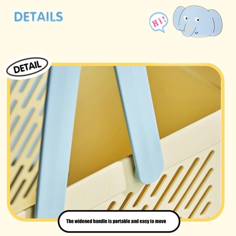 Multipurpose Ventilated Storage Bin Kitchen Organizers Bin For Bathroom Kitchen Bedroom Dorm Essential Organization