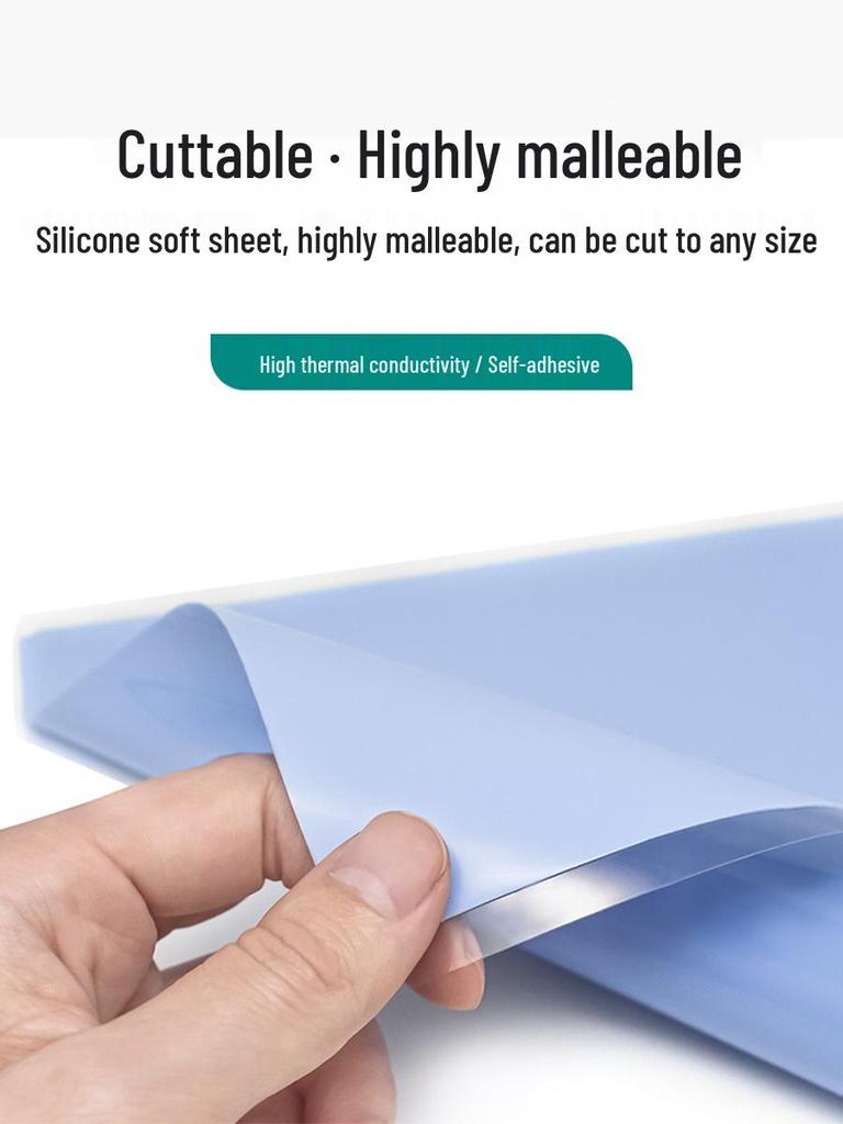Soft Silicone Thermal Pad for Enhanced Heat Dissipation in Laptops & Graphics Cards