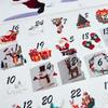 Advent Calendar Boxes To Fill, Fill Your Own Advent Calendar Boxes, 24 Days Christmas Countdown Empty Fillable Boxes, Christmas Advent Calendar Cases