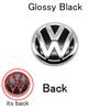 Rsq1 For VW Passat B8 2016 2017 2018 Logo Car Badge Hood Front Grille Rear Trunk Emblem Decoration Accessories Replacement Parts