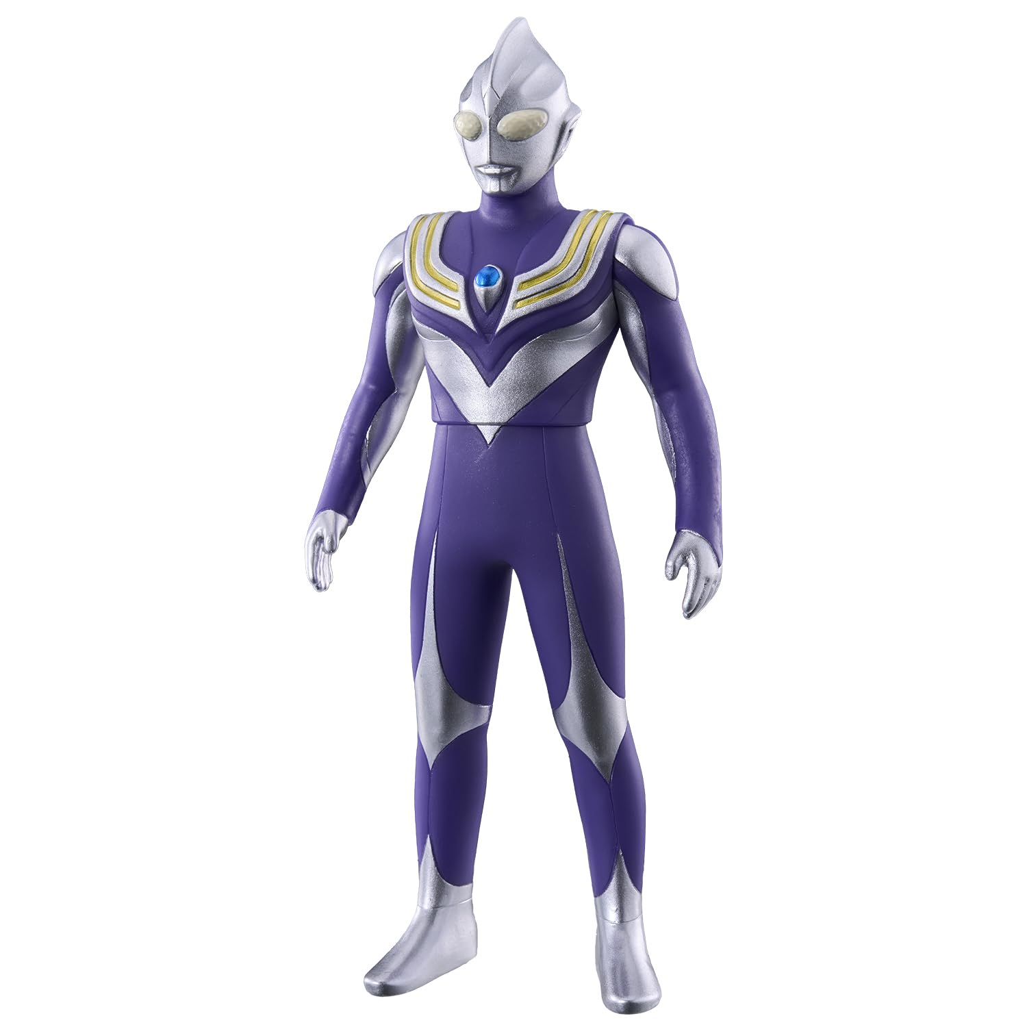 Bandai Ultra Hero Series 117 Ultraman Tiga Sky Type Action Figure Suitable for Ages 3 and Up