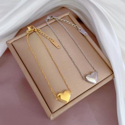 Dongmen Personal Cold Minimalist Style Love Chain Bracelet Female Retro Girlfriend