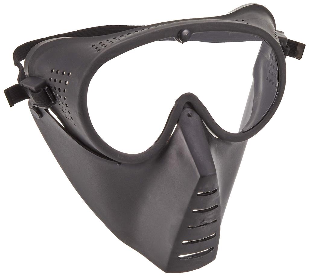 Sansei Mask & Goggles, Anti-Fog, Black, GA-5B-N