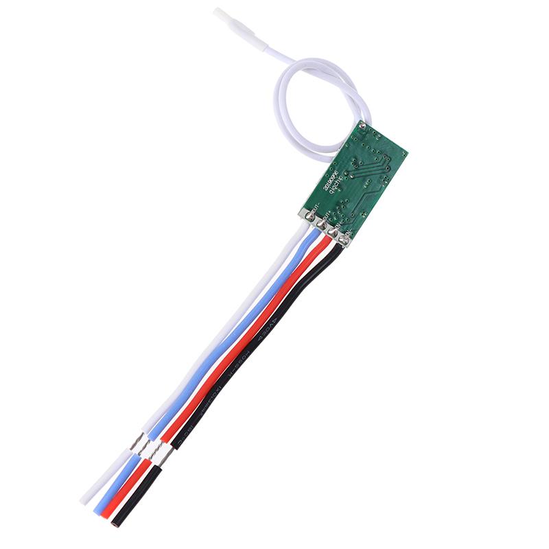 433Mhz Micro Wireless Remote Control Switch Module Led Light Controller 3.6V-24V