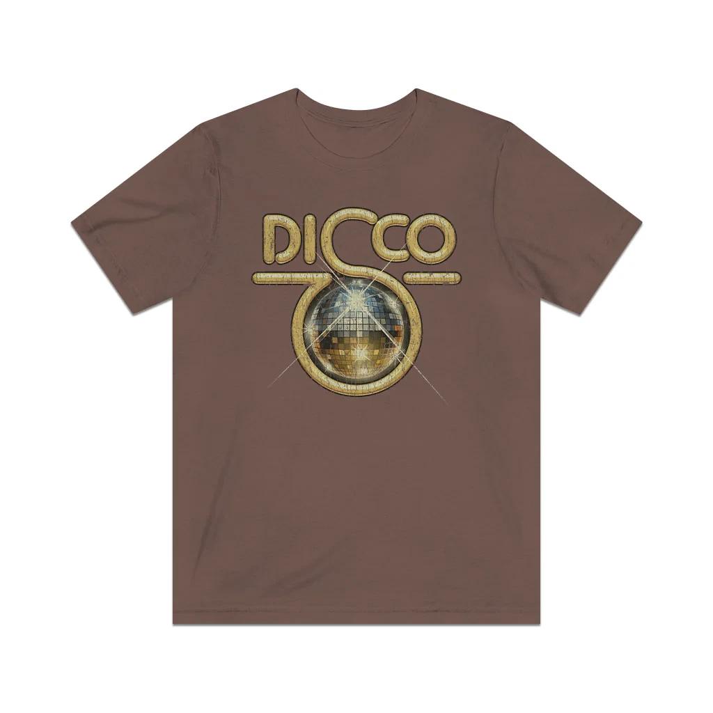 Disco Ball 1977 Vintage Men s T shirt L