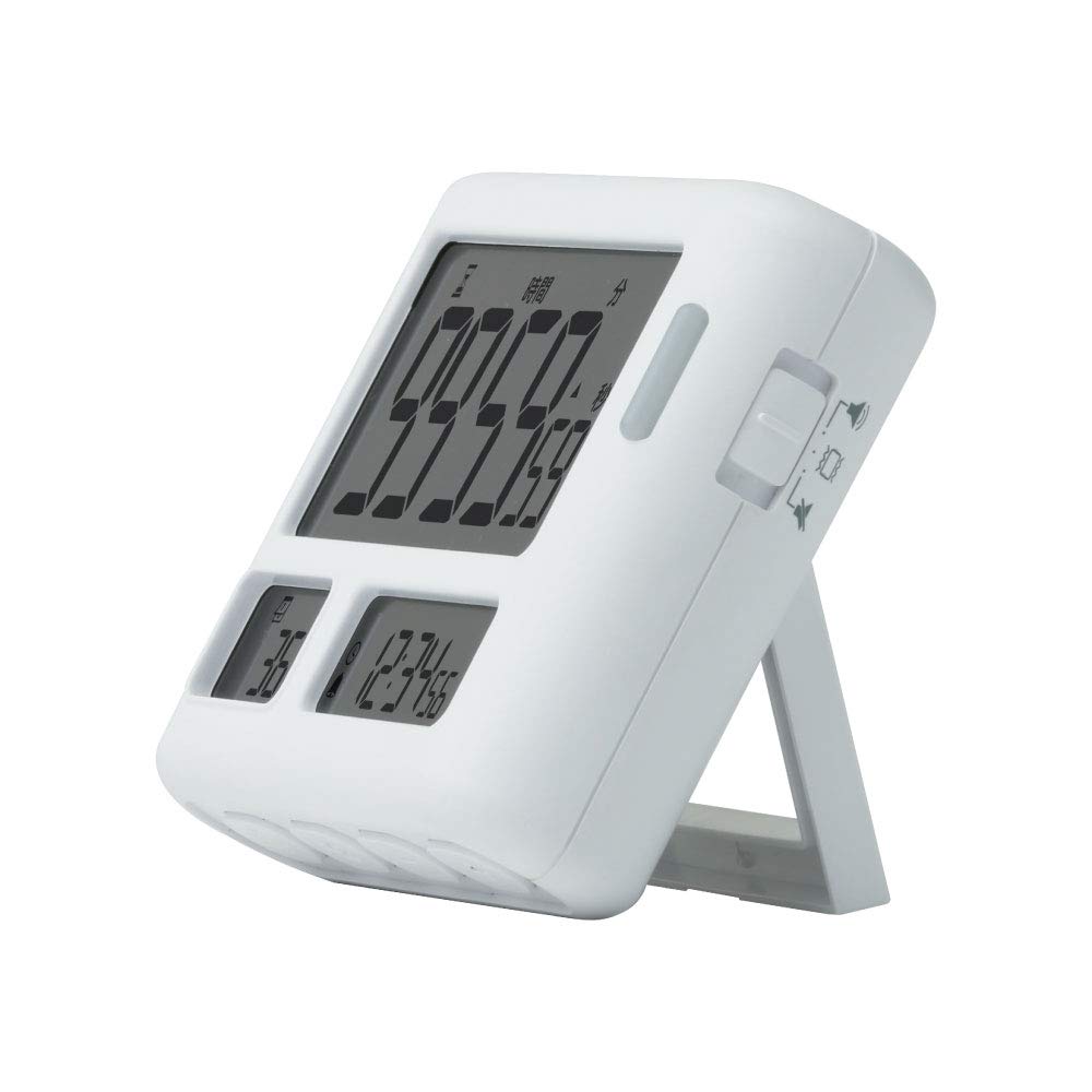 Sonic Timer, Toki-Sapo, 100-Hour Countdown to Pass, White, LV-3457-W