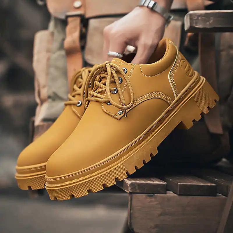 Móda Vysoká Platforma Kulatá Špička Černé Pánské Boty Neformální Modely Tenisek Sportovec Sportovec Sportovní Trendy Sportovně-volnočasová Obuv Sabot Krasovka