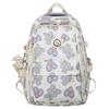 Schoolbag Schoolbag for Female Junior High School Students Large Capacity Middle School Students Graffiti Girl Backpack for College Students