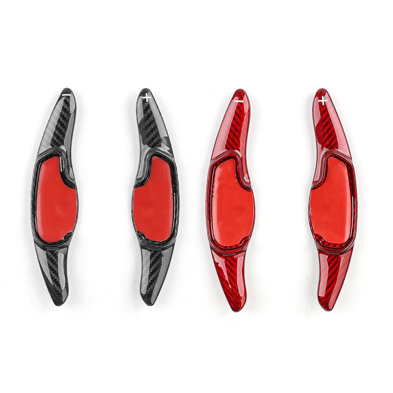 For Hyundai SX2 2024-2026 /NX4 2025 2026/ Sonata 2026 Real Carbon Fiber Steering Wheel Paddle Shifter Gear Shift Extension Cover