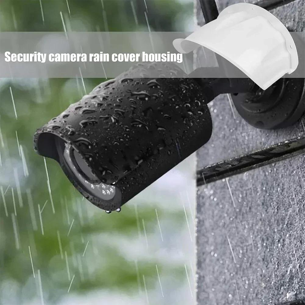 Outdoor Protective Cover for Security Cameras Rain and Dust Shield Plastic Cap for Reliable Weather Protection
