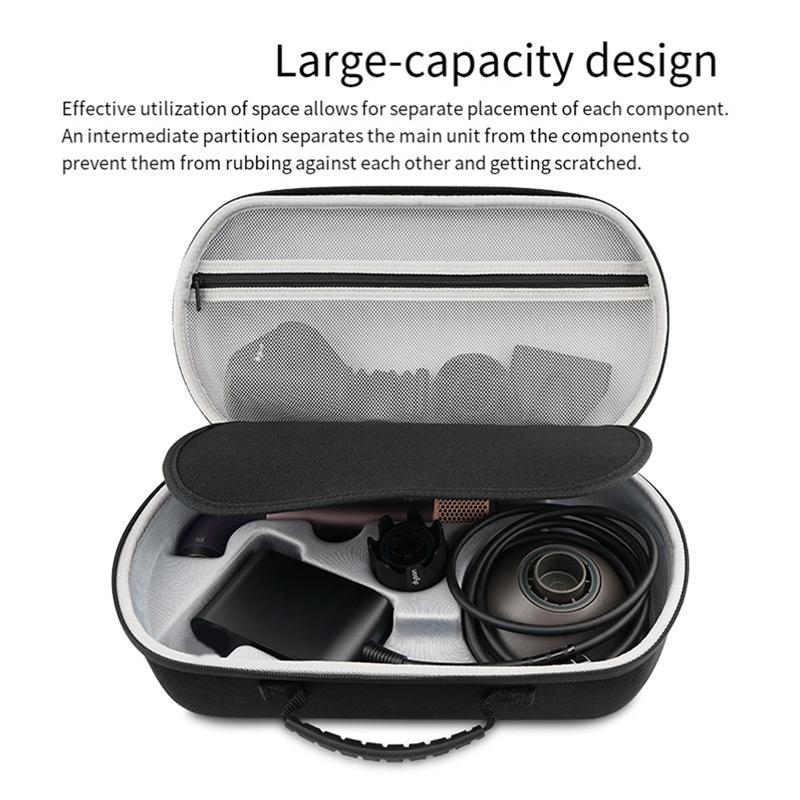Hard Storage Bag For Dyson Supersonic R Hair Blow Dryer HD17/18 Travel Shockproof Carrying Case Box B
